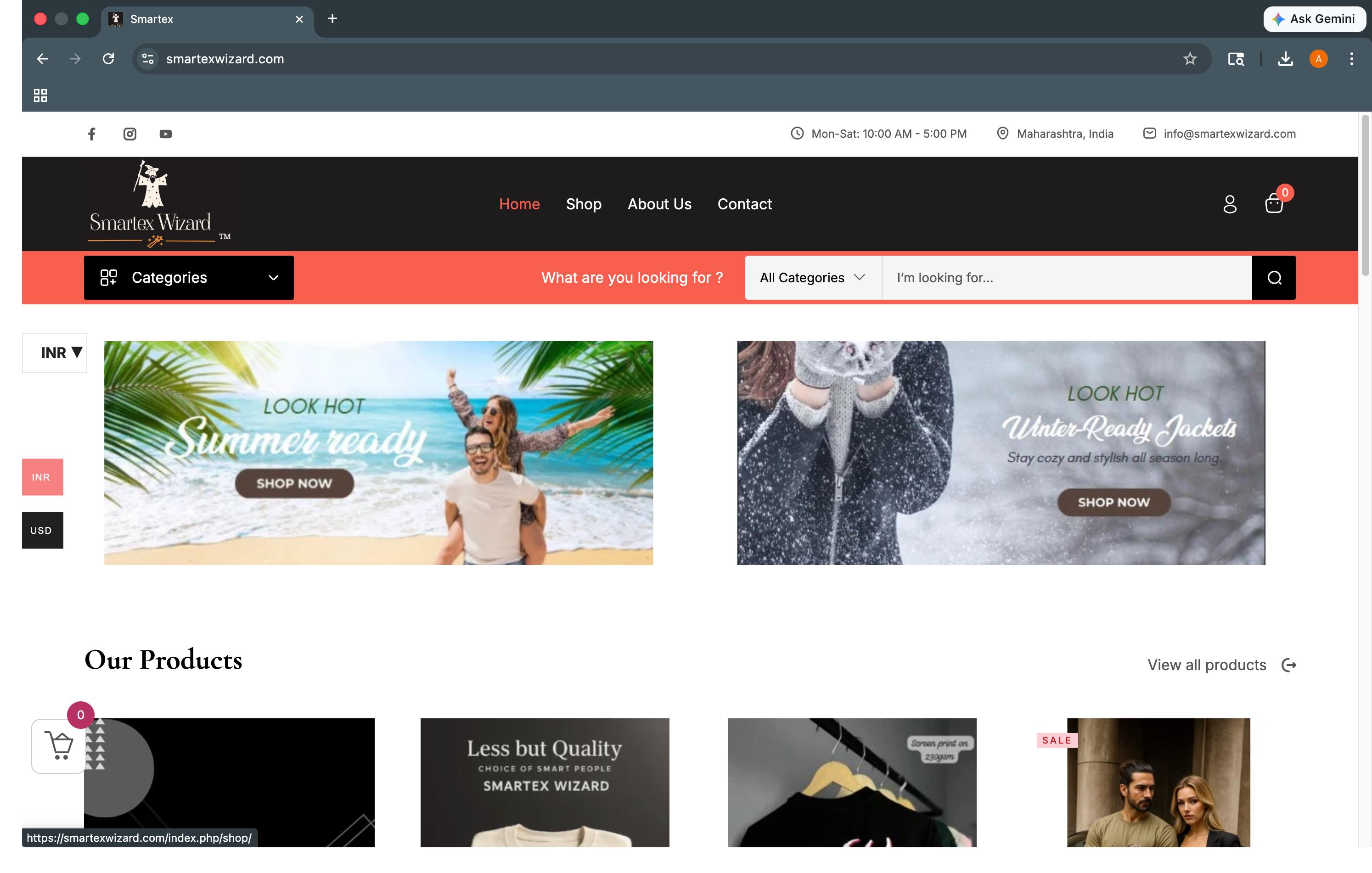 smartexwizard.com website preview