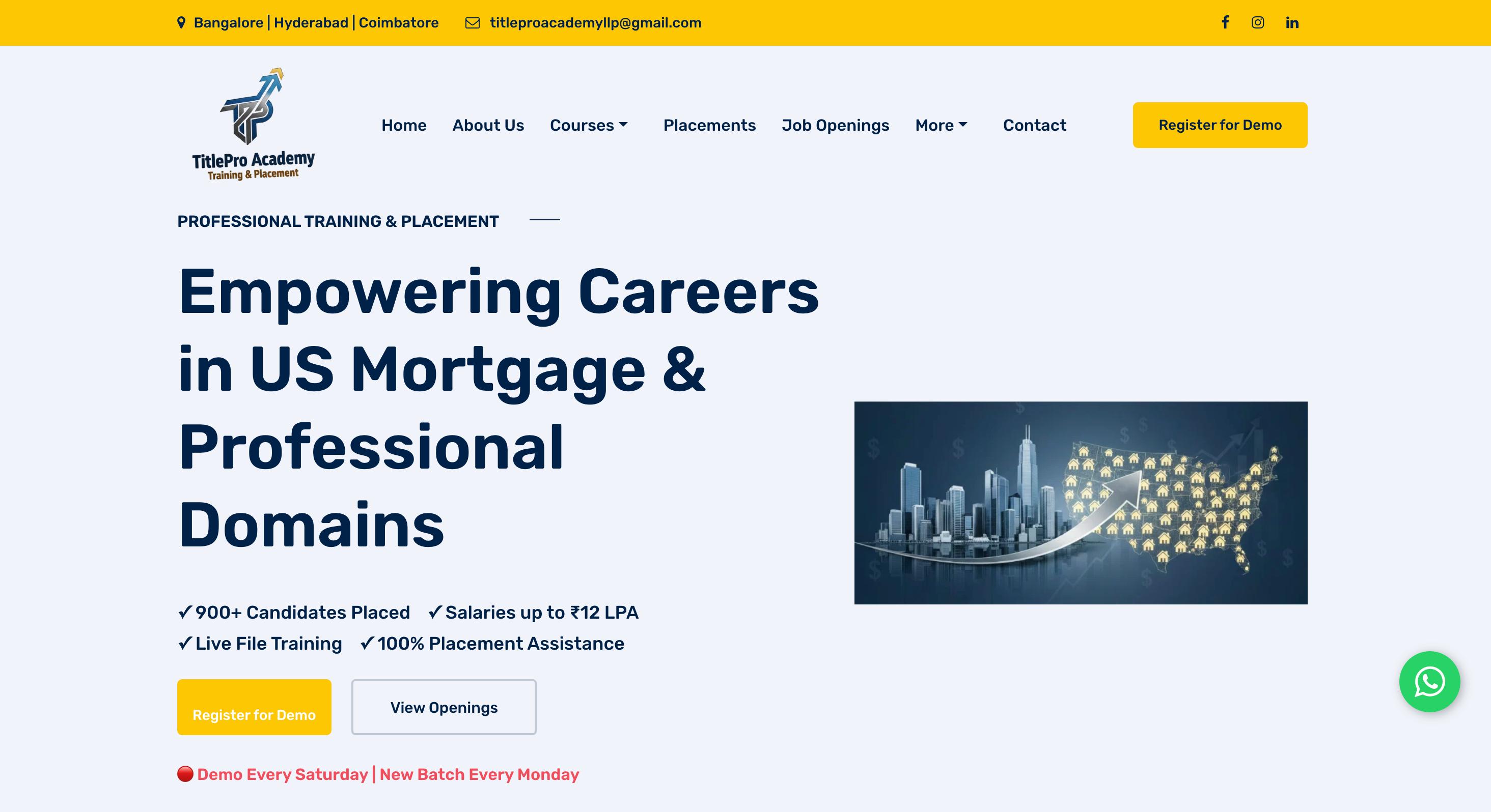 titleproacademyllp.com website preview