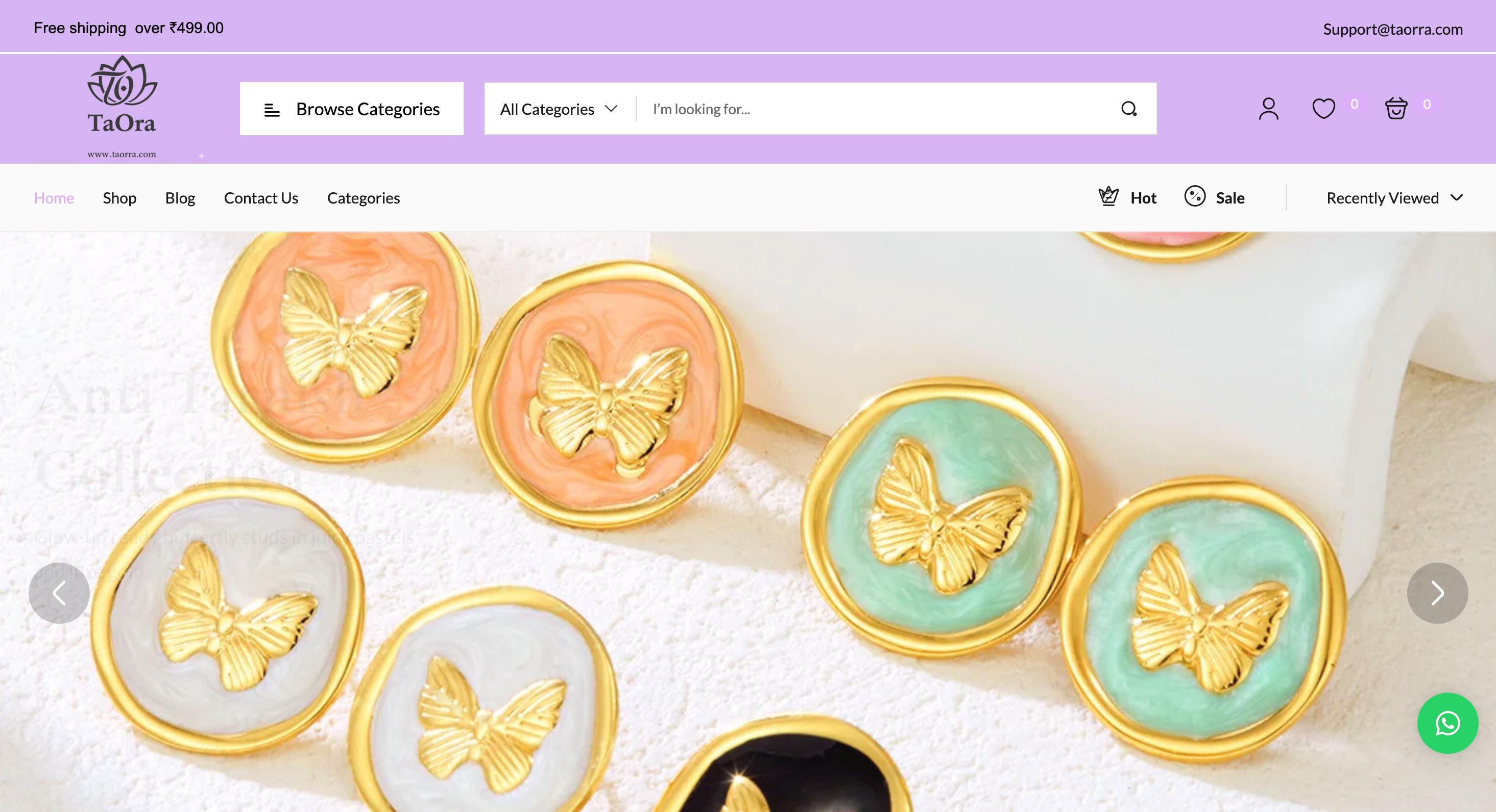taorra.com website preview