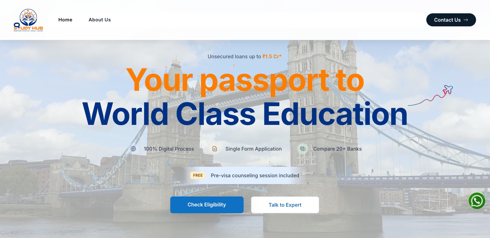 qstudyhub.com website preview
